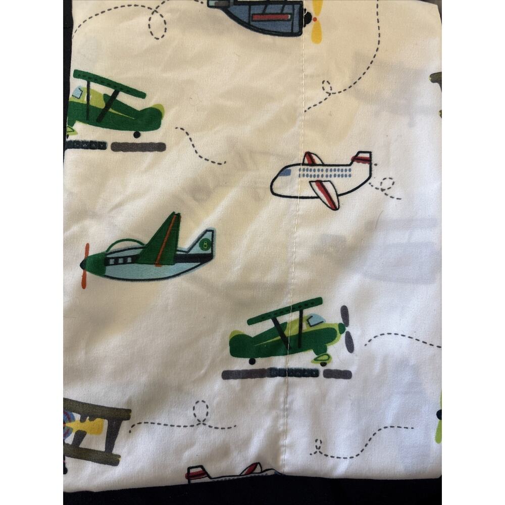 Your Zone - Micro Fiber Three Piece Twin Sheet Set, Airplane Design